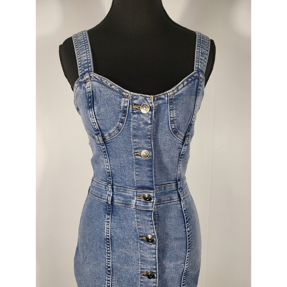 Dividend Blue Jean Overall For Women's - Picture 7 of 9